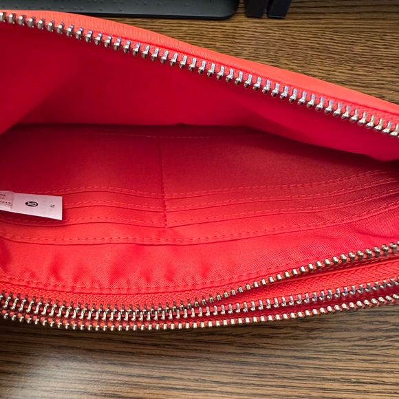 Lululemon Now and Always Puffy Pouch Wristlet in Orange - Picture 7 of 8